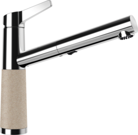 Смеситель Schock SC-510-D Cristalite саббиа/хром