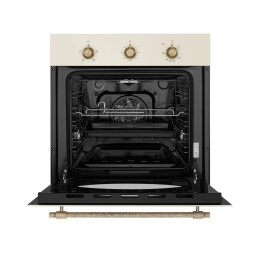 Встраиваемый газовый духовой шкаф с электрическим грилем MAUNFELD EOGC604RIB.MT Slim