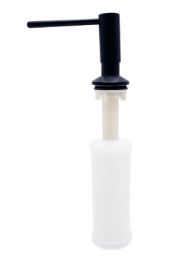 Дозатор для жидкого мыла Goccia Pome ampio Black, черный, 500 мл
