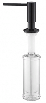 Дозатор Paulmark Decus D004-GB глянцевый чёрный