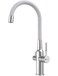 Смеситель для кухни Lemark Expert LM5083S-White