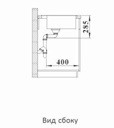 Мойка Blanco Solis 400-IF/A нерж. сталь полированная, кл-авт PushControl
