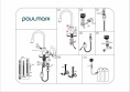 Смеситель для кухни Paulmark LangeLa214212-LG светлое  золото
