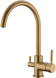 Смеситель для кухни Еmar ECB-3007 PVD Golden