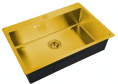 Мойка для кухни Zorg Steel Hammer SH 7551 Bronze