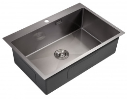 Мойка для кухни Milacio Denia 750 Steel сталь воронёная