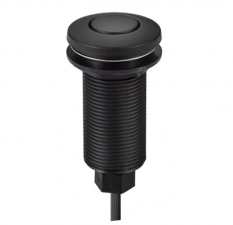 Пневмокнопка Milacio MC.032.MB, черный матовый