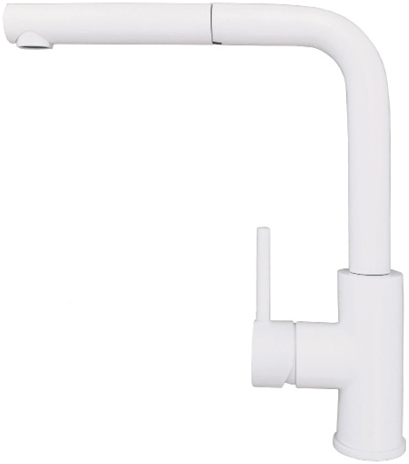 Смеситель для кухни Alveus Zeos-P White Matt