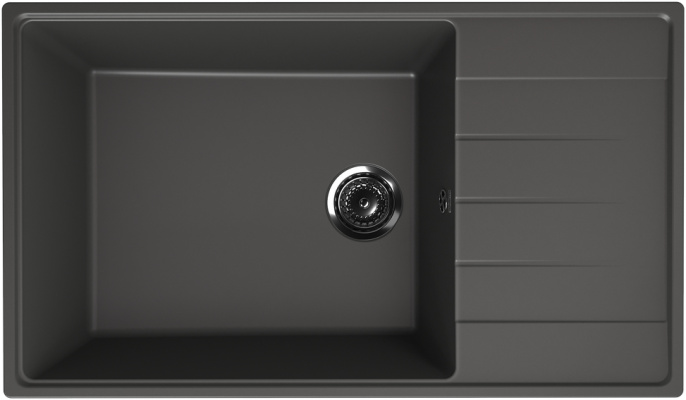 Мойка для кухни Ulgran Quartz Prima 860 асфальт