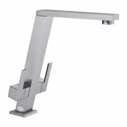 Смеситель KAISER Vico 30144-5 для кухни 2-х ручковый серебро