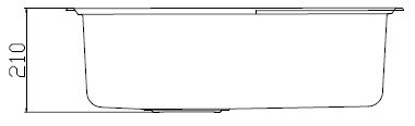 Мойка для кухни Seaman Eco Wien SWT-6845