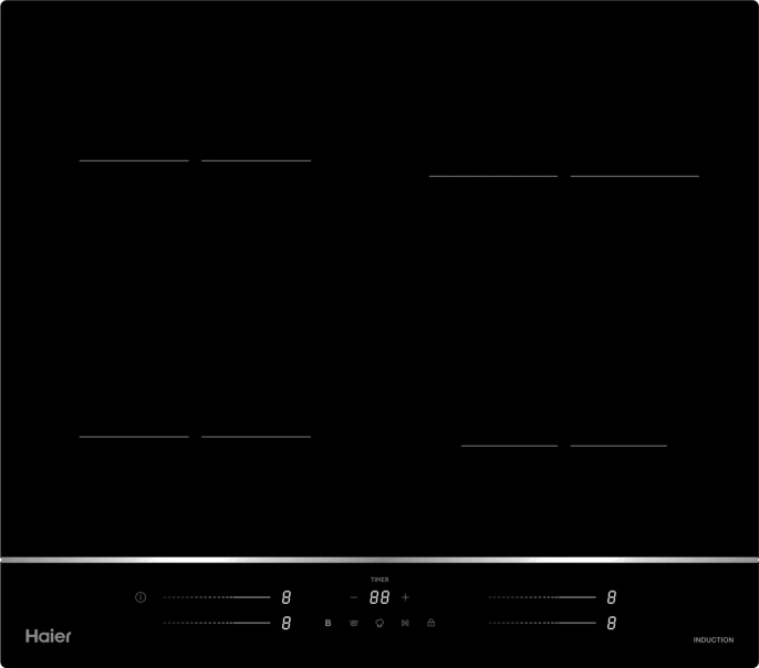 ИНДУКЦИОННАЯ ВАРОЧНАЯ ПОВЕРХНОСТЬ HAIER HHY-Y64WSLB