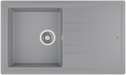 Мойка для кухни Teka Stone 50 B-TG Metallic Grey серый металлик