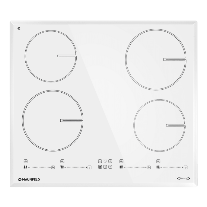 Индукционная варочная панель MAUNFELD AVI6044SSWH