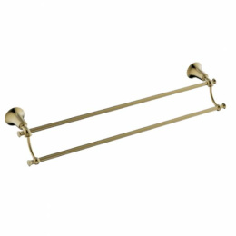 Держатель полотенца двойной Kaiser Bronze II KH-4008 бронза