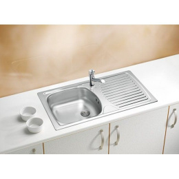 Мойка для кухни Alveus Basic 170 Nat, слив 90 мм