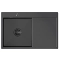Мойка для кухни MIXLINE PRO 78х50 чаша левая графит