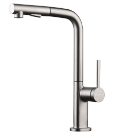 Смеситель для кухни Paulmark Neo Ne214419-BS   брашированная сталь