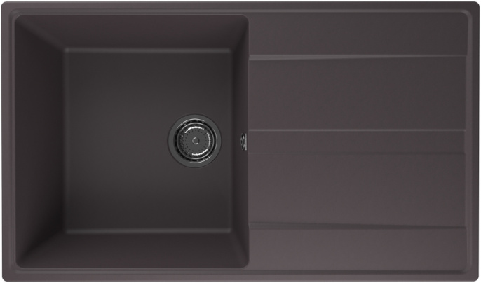 Мойка для кухни Ulgran Quartz Prima 850 трюфель