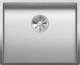 Мойка Blanco Claron 500-IF нерж. сталь Durinox, отводная арматура InFino