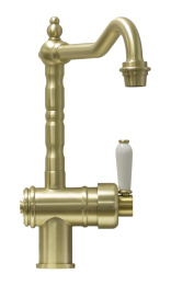 Смеситель для кухни Seaman Barcelone SSL-5077 Light Gold (PVD)