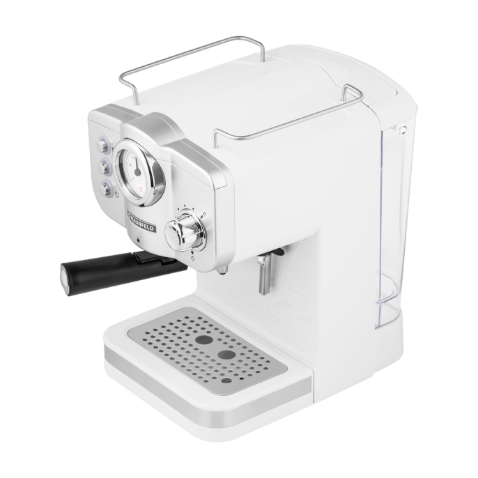 Кофемашина рожкового типа MAUNFELD MF-735WH PRO
