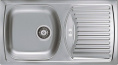 Мойка для кухни Alveus Basic 150 Nat, слив 90 мм