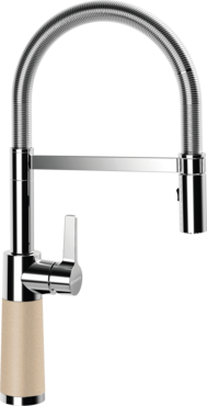 Смеситель Schock SC-550 Cristalite лунный камень/хром