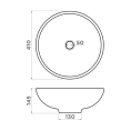 Раковина для ванной Omoikiri Hitomi BL-marble