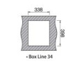 Мойка для кухни Rodi Box Line 34