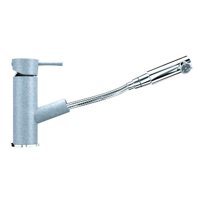 Смеситель для кухни Ulgran U-009 графитовый