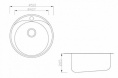 Мойка для кухни Zorg Inox ZR-510/205
