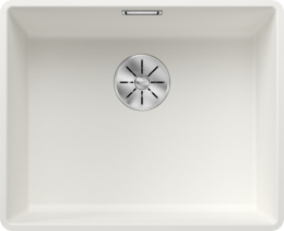 Мойка Blanco Subline 500-F белый, отводная арматура InFino®