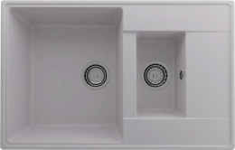 Мойка для кухни Ulgran Quartz Prima 780 1,5K платина