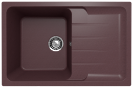 Мойка для кухни Ulgran Quartz Gerda 780 трюфель