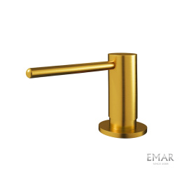 Дозатор для жидкого мыла Emar ЕД-405D PVD Golden