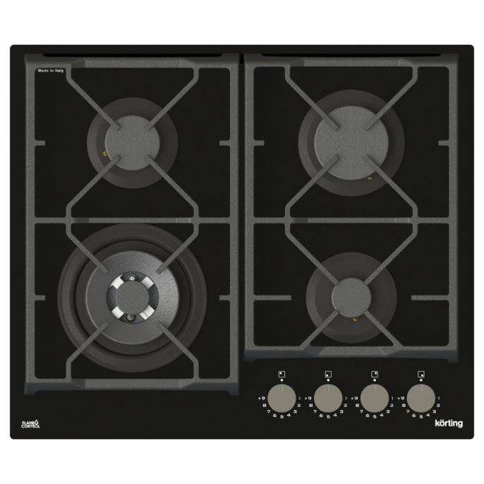 Газовая стеклянная варочная панель HGG 6987 CTN FLC