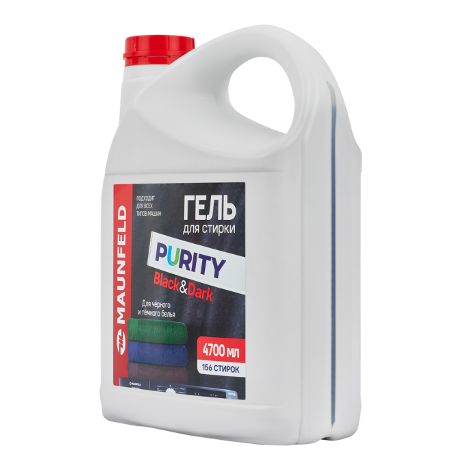 Гель для стирки Maunfeld Purity Black&Dark 4700мл MWL4700PB