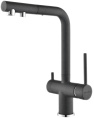 Смеситель для кухни Paulmark Serpentine Se213222-DG графит