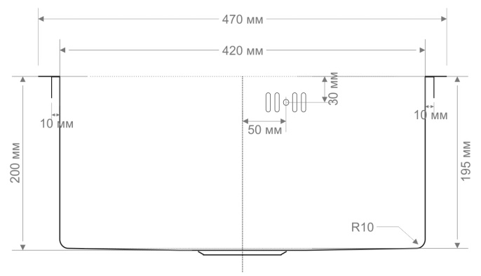 Мойка для кухни Seaman Eco Bremen SBO-4745