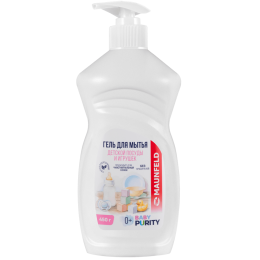 Гель для мытья детской посуды и игрушек Maunfeld Baby Purity 450г MVM450BDL