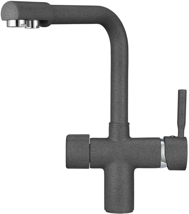 Смеситель для кухни Point PN3104GR графит