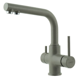 Смеситель для кухни Lemark Comfort LM3061PGS серый шелк
