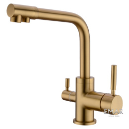 Смеситель для кухни Еmar ECB - 3003N PVD Golden