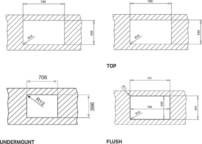 Мойка для кухни Teka Flexlinea RS15 71.40, полированная