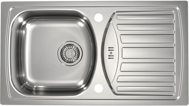 Мойка для кухни Alveus Basic 150 (Leinen), слив 90 мм