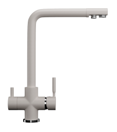 Смеситель для кухни Ulgran U-016 белый