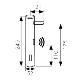 Смеситель сенсорный KAISER Sensor 38521