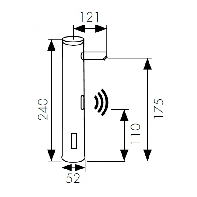 Смеситель сенсорный KAISER Sensor 38521