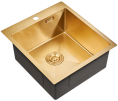 Мойка для кухни Milacio Denia 46 Steel брашированное золото